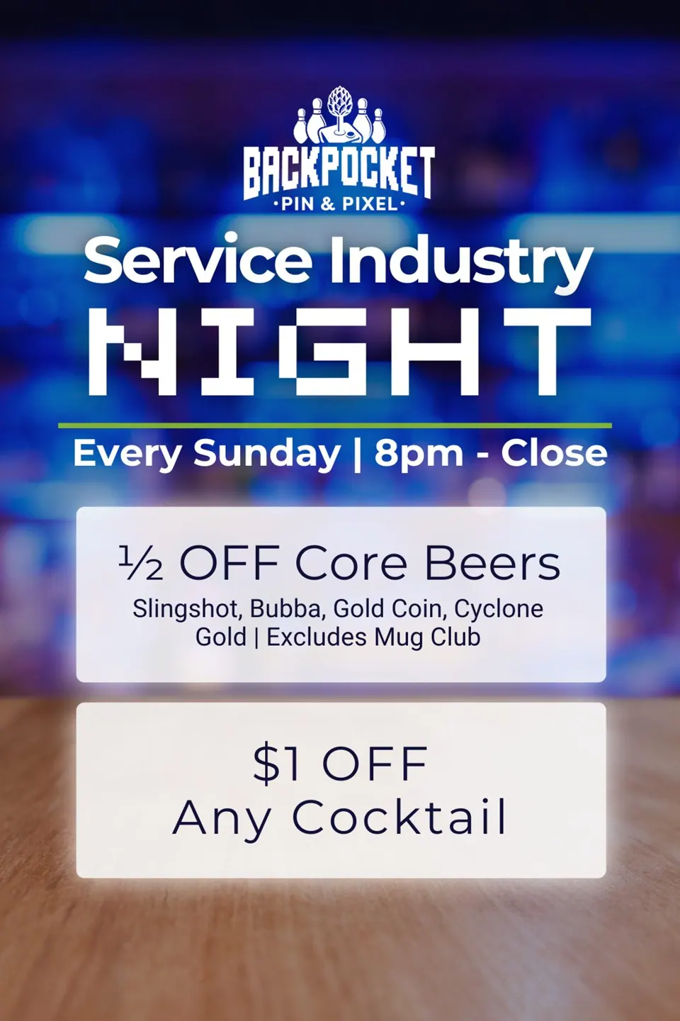 Service Industry Night
